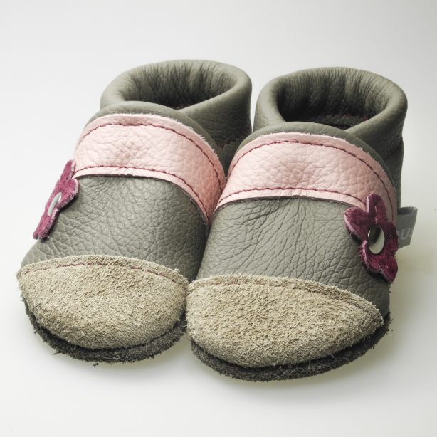 Taupe Nietenblume bordeaux